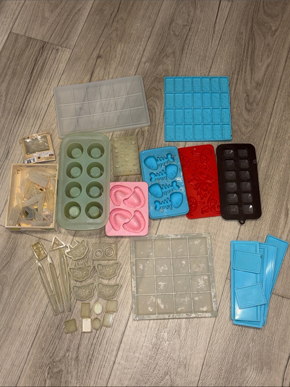 Large Lot Bundle of Silicone Molds